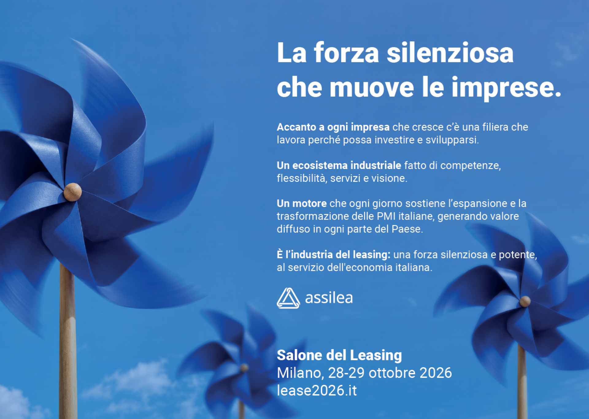 Il leasing muove le imprese: la campagna Assilea